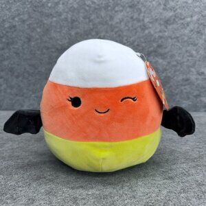 Squishmallows Casey the Candy Corn Bat Halloween 2022 Edition Plush 8" NEW
